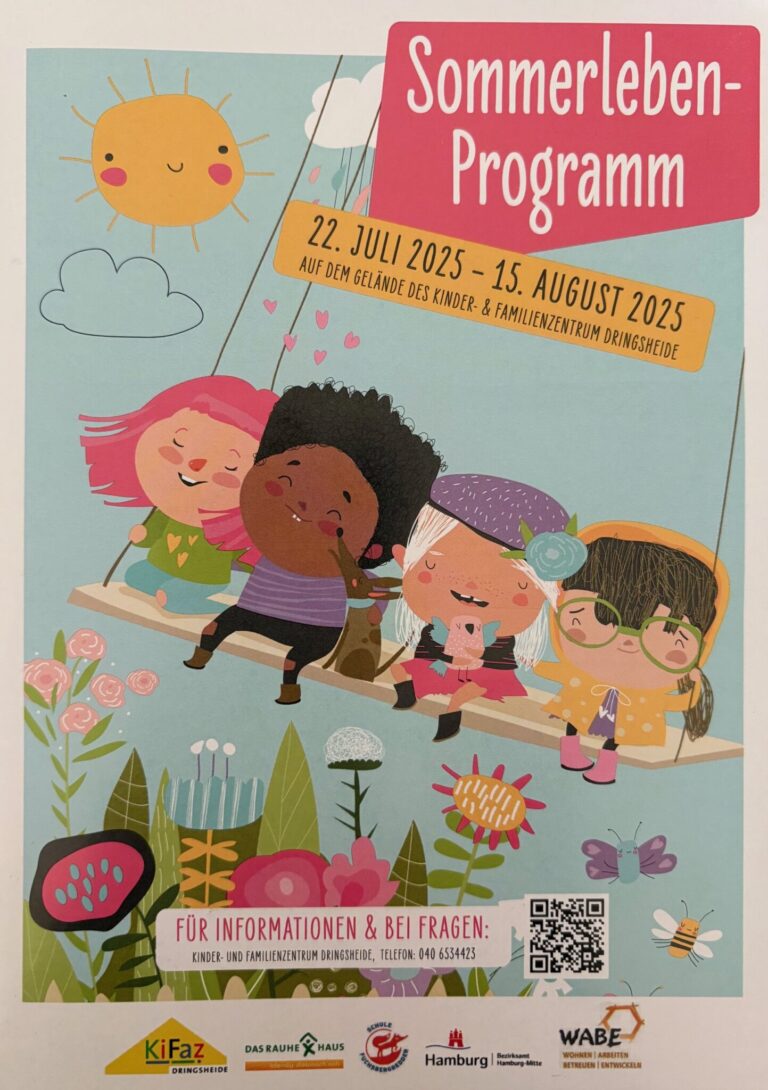 Deckblatt Sommerlebenprogramm 2025